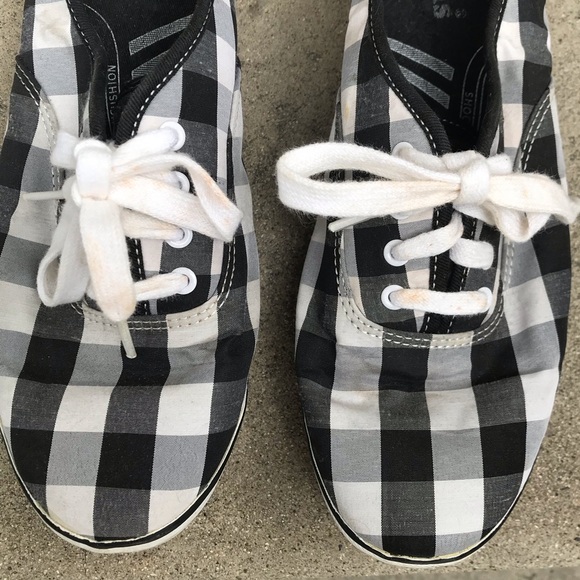 Gingham Keds Sneakers Wm used - Picture 2 of 8